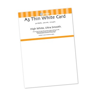A3 White Card 170gsm 30sh product image